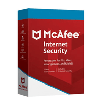 Thumbnail for EkSoftware McAfee Internet Security 1-User 1-Year PC
