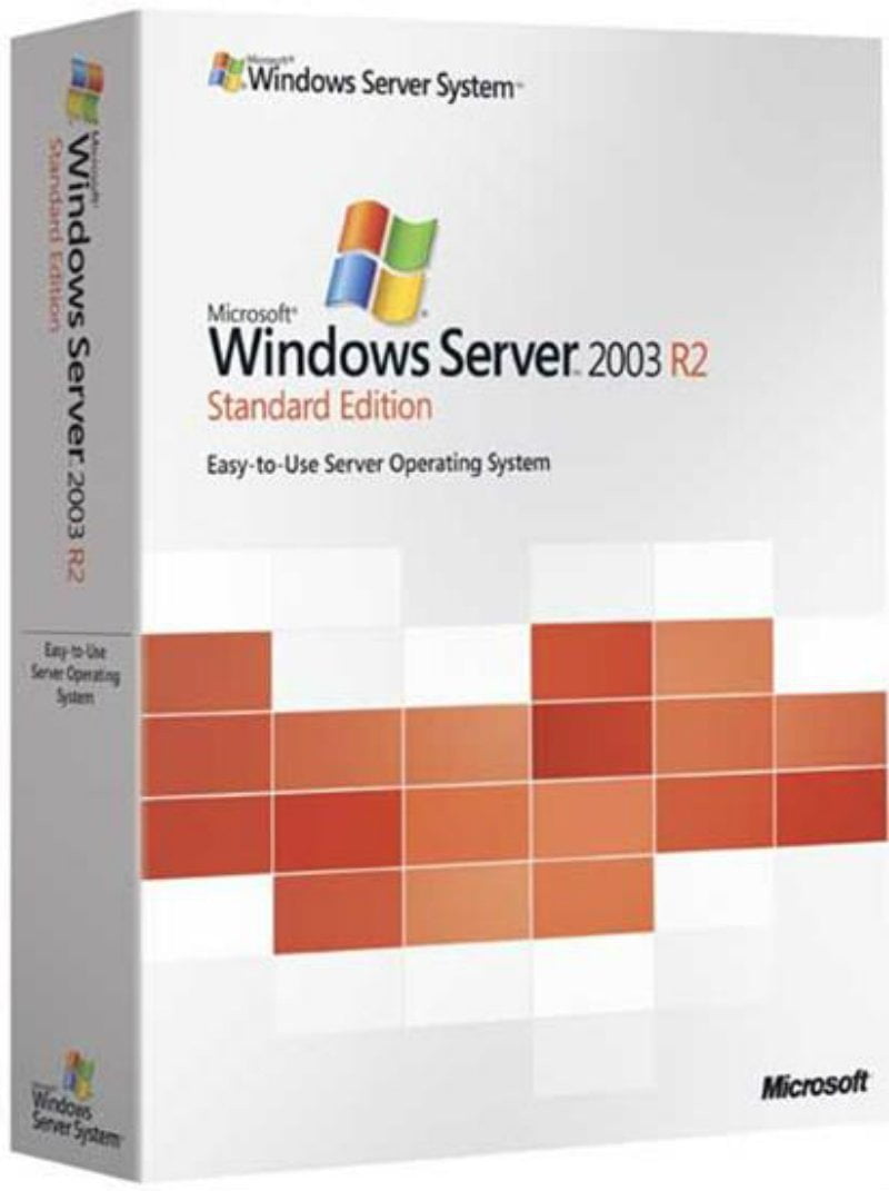 Microsoft Windows Server 2003 R2 Standard Edition 5 Cals – EkSoftware