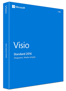 Microsoft Visio 2016 Standard International License