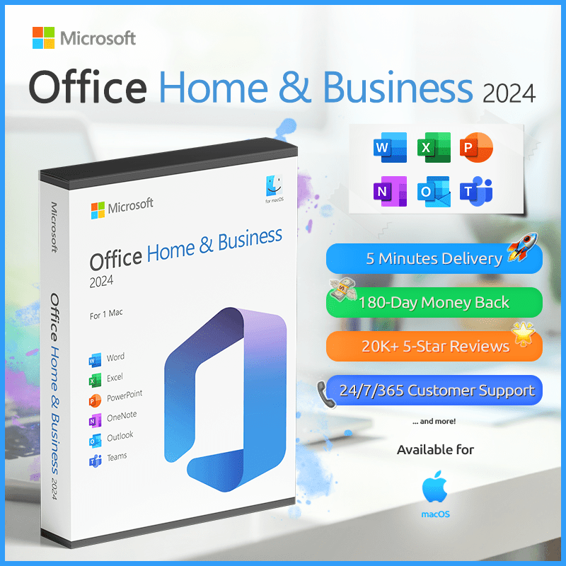 Buy Microsoft Office 2024 Home & Business for Mac | EkSoftware