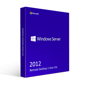 Windows Server 2012 Remote Desktop 1 User CAL