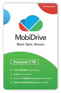 Thumbnail for Mobisystems MobiDrive Personal 1000 (Yearly subscription)