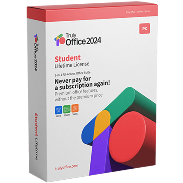 Truly Office software Truly Office 2024 Student Lifetime