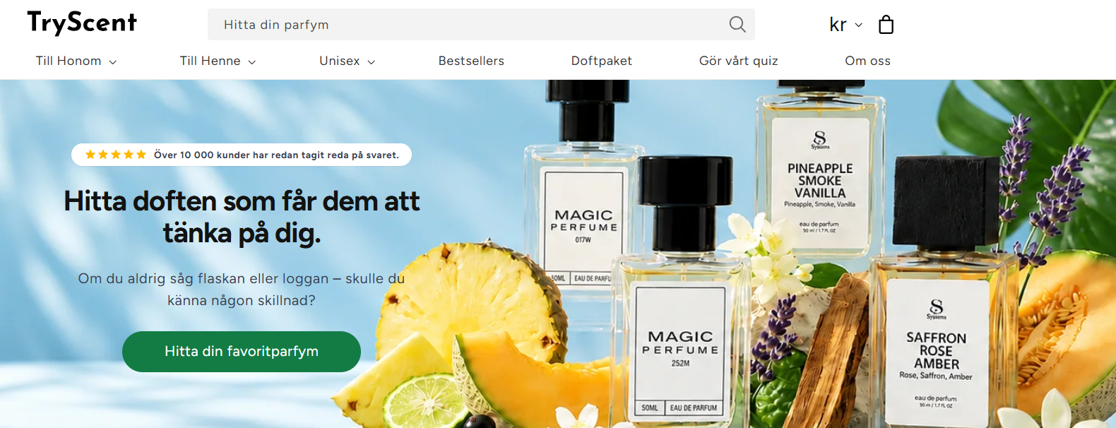 tryscent designer pefume dupes