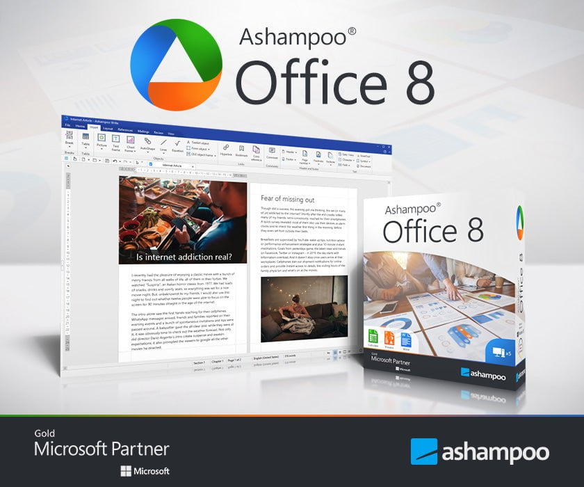 Ashampoo software Ashampoo Office 8	- Best Ms Office Alternative