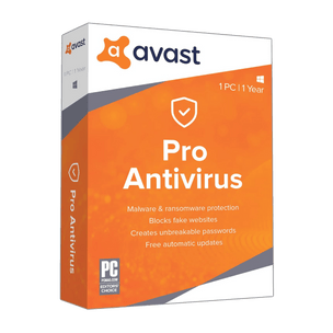 Avast 2019 Antivirus Pro (1 User, 1 Year)
