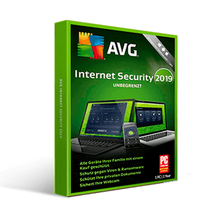 AVG Internet Security 2019 1y 1pc Retail Box