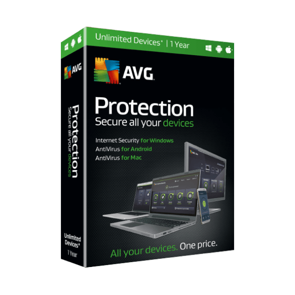 AVG Default AVG Protection 2016 1 Year PC/Mac Retail Box