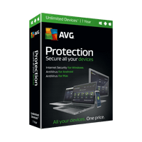Thumbnail for AVG Default AVG Protection 2016 1 Year PC/Mac Retail Box