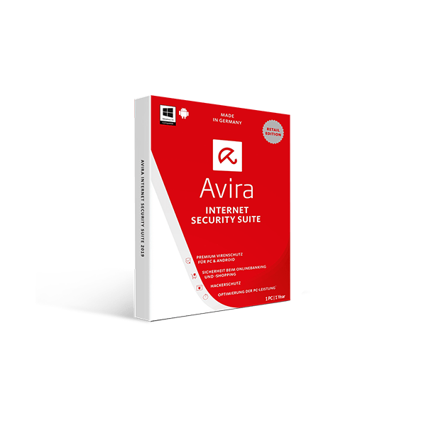 Avira Avira Internet Security Suite 2019 (1YR, 1 Device) Download