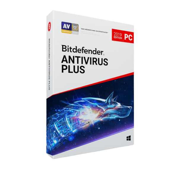 BitDefender Bitdefender AntiVirus Plus 2019 (2YR, 3PC) Download