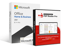 Thumbnail for EkSoftware Microsoft Office 2021 Home & Business for Mac + PDF Reader Pro