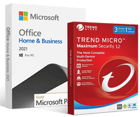 Thumbnail for EkSoftware Microsoft Office 2021 Home & Business + Trend Micro Maximum Security