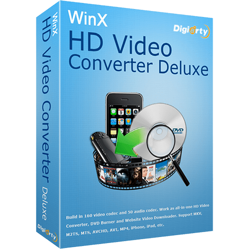 EkSoftware WinX HD Video Converter Deluxe Windows