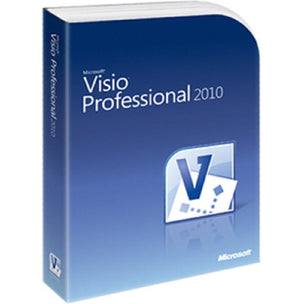 Microsoft Visio Professional 2010 License - 2 Installs