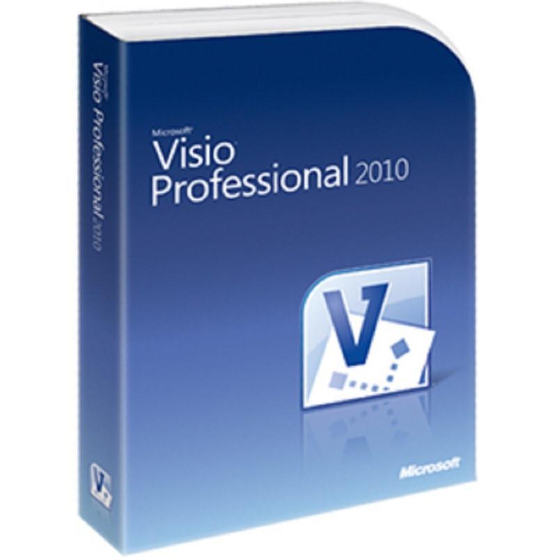 Microsoft 1+ Microsoft Visio Professional 2010 License - 2 Installs