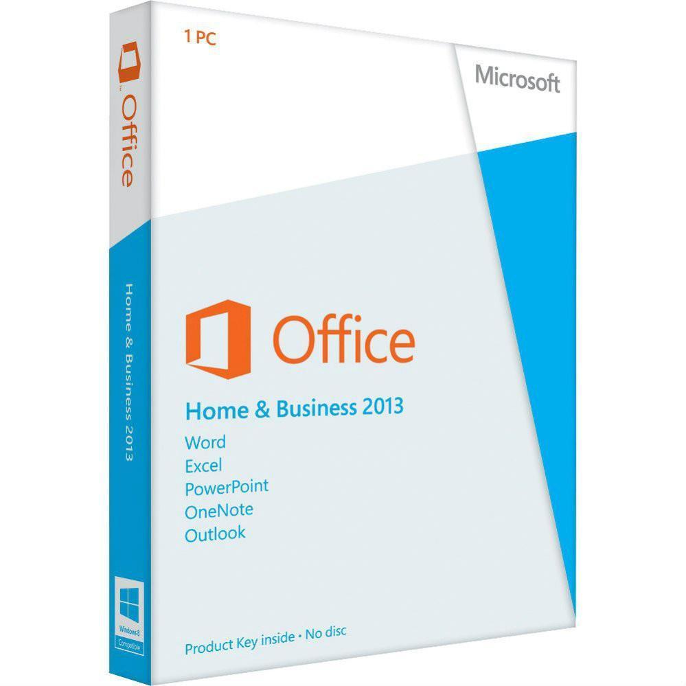 Microsoft Default Microsoft Office Home Business 2013 Product Key Card