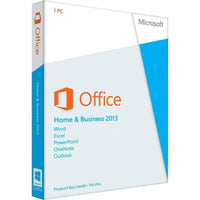 Thumbnail for Microsoft Default Microsoft Office Home Business 2013 Product Key Card