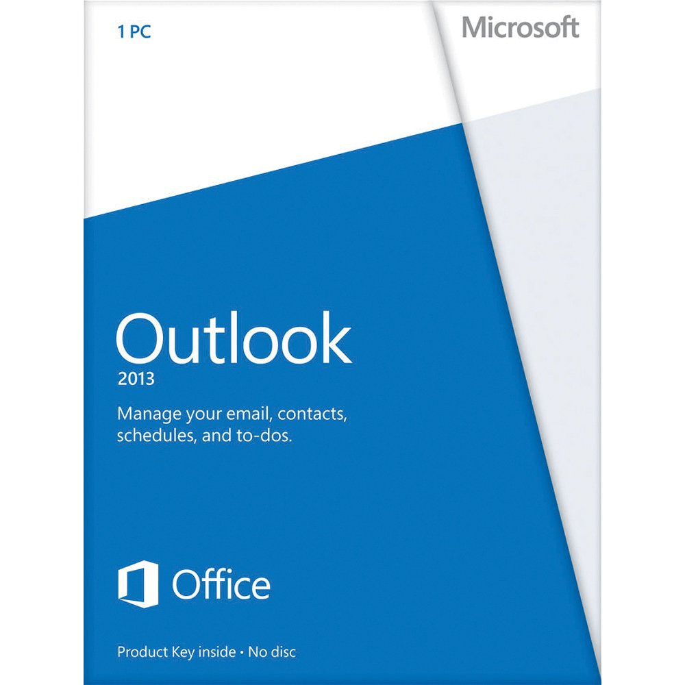 Microsoft Default Microsoft Outlook 2013 With Disc Retail Box