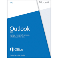 Thumbnail for Microsoft Default Microsoft Outlook 2013 With Disc Retail Box