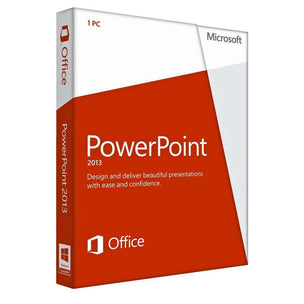 Microsoft Powerpoint 2013 Retail Box