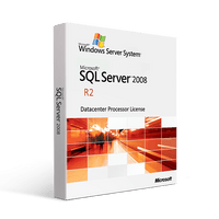 Thumbnail for Microsoft Default Microsoft SQL Server 2008 R2 Datacenter Processor License