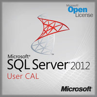 Thumbnail for Microsoft Default Microsoft SQL Server 2012 - User CAL license