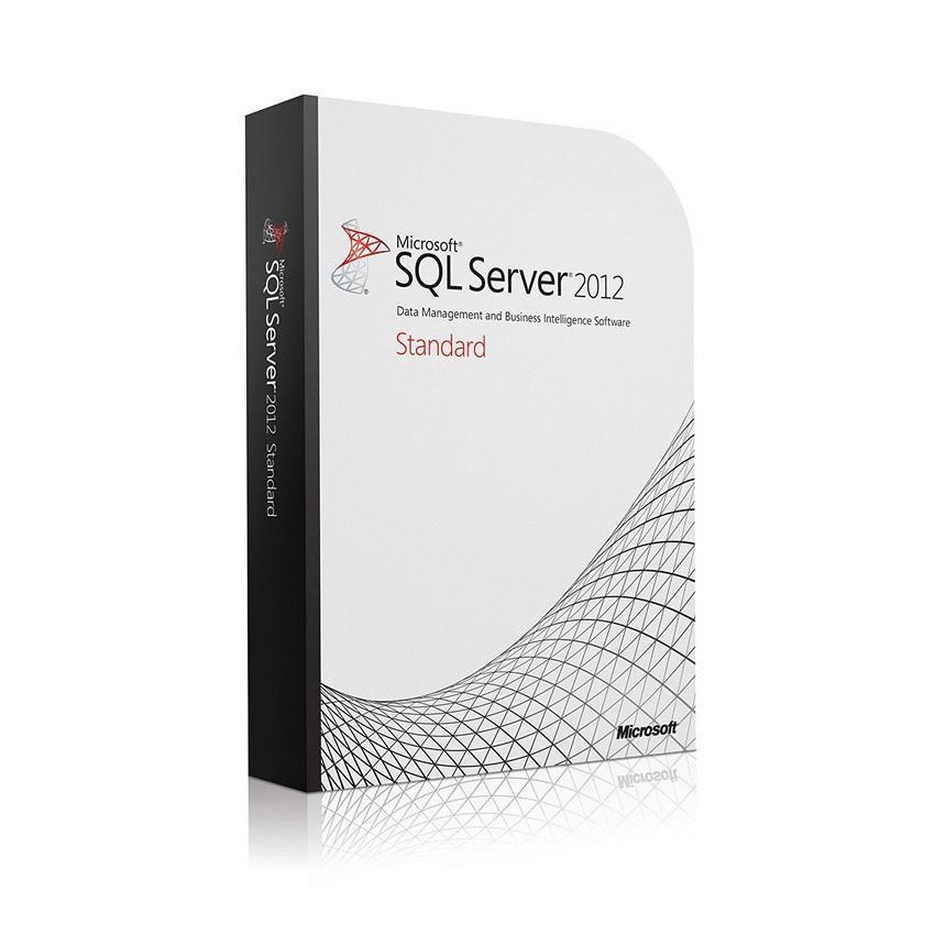 Microsoft Default Microsoft SQL Server Standard 2012 - 4 Core OEM License