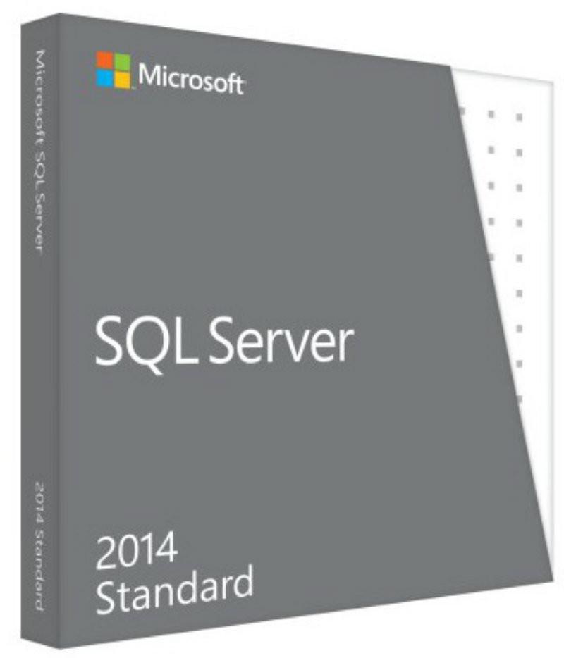 Microsoft Default Microsoft SQL Server Standard Edition 2014 -  with 10 Clients