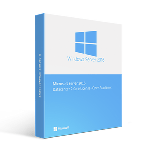 Microsoft Windows Server 2016 Datacenter 2 Core License - Open Academic