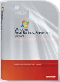 Thumbnail for Microsoft Default Microsoft Windows Small Business Server 2008 Standard Edition - 1 server 5 CAL