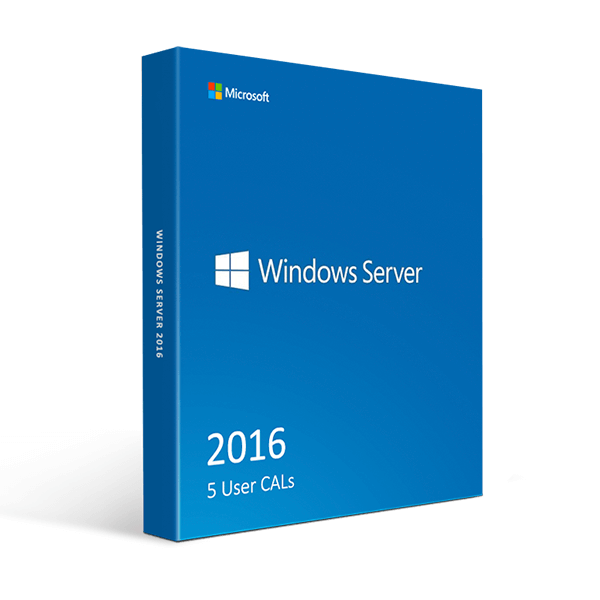 Microsoft Default Windows Server 2016 5 User CALs