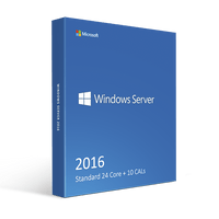 Thumbnail for Microsoft Default Windows Server 2016 Standard 24 Core + 10 CALs