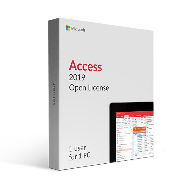 Microsoft Microsoft Access 2019 Open License