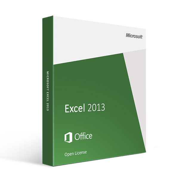 Microsoft Microsoft Excel 2013 - License and Media - 32/64 Bit