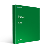 Thumbnail for Microsoft Microsoft Excel 2016 for Mac Open Academic