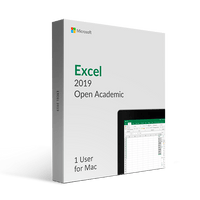 Thumbnail for Microsoft Microsoft Excel 2019 for Mac Open Academic