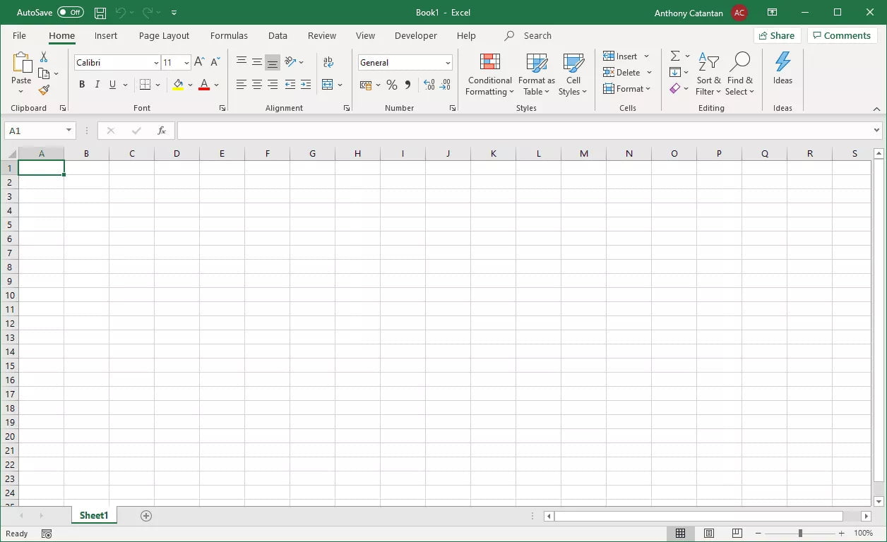 Microsoft Microsoft Excel 2019 Open Academic