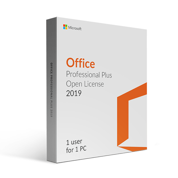 Microsoft Microsoft Office 2019 Professional Plus Open License