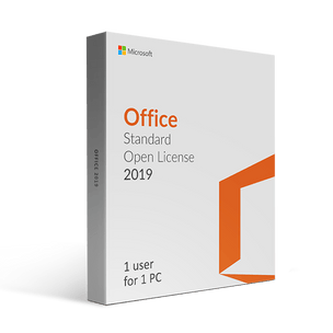 Microsoft Office 2019 Standard Open License