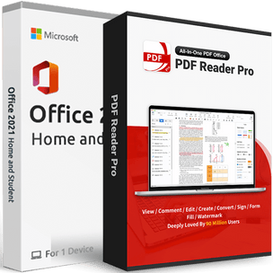 Microsoft Office 2021 Home and Student for Mac + PDF Reader Pro