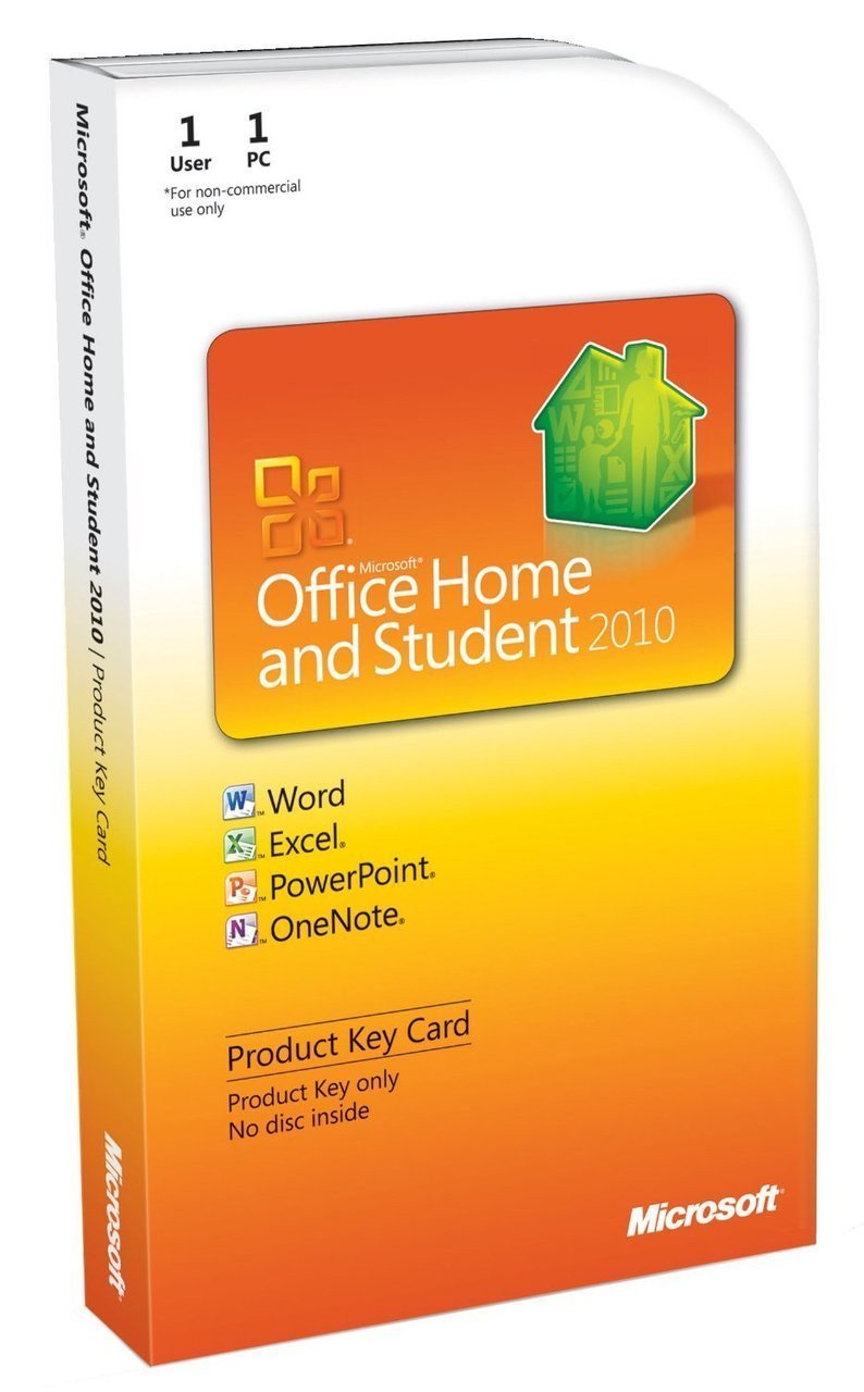 Microsoft Microsoft Office Home and Student 2010 1 PC License