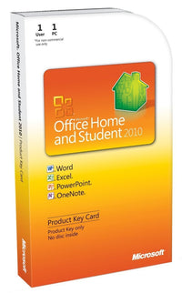 Thumbnail for Microsoft Microsoft Office Home and Student 2010- License