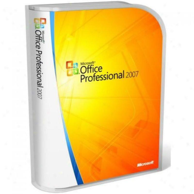 Microsoft Microsoft Office Professional 2007