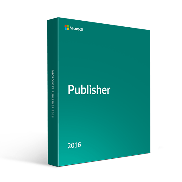 Microsoft Microsoft Publisher 2016 License