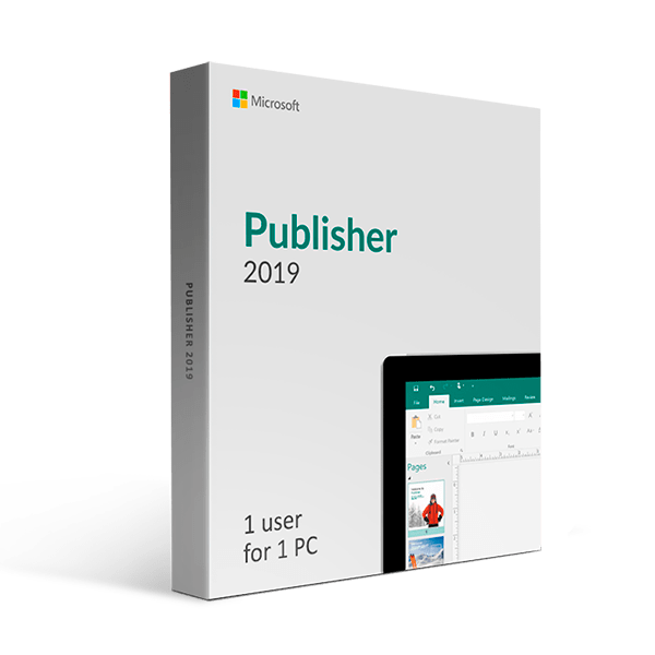 Microsoft Microsoft Publisher 2019