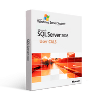 Thumbnail for Microsoft Microsoft SQL Server 2008 R2 - User CAL license