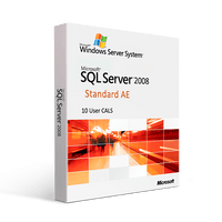Thumbnail for Microsoft Microsoft SQL Server 2008 Standard AE 10 CAL