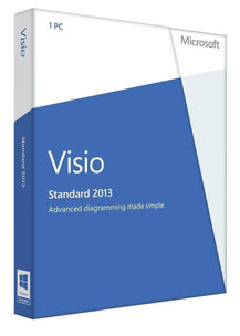 Microsoft Visio Standard 2013 PC License English