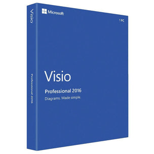 Microsoft Visio 2016 Professional Instant License